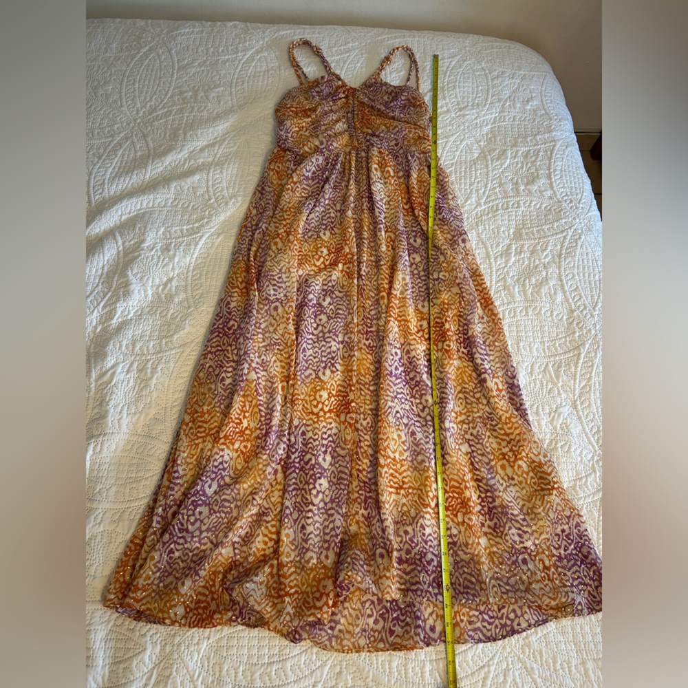 Vibrant Multicolor Maxi Dress